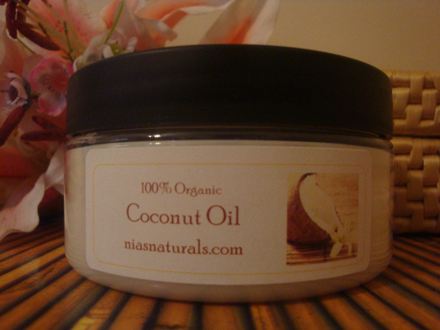 Strawberries & Cream Organic Coconut Oil 8oz