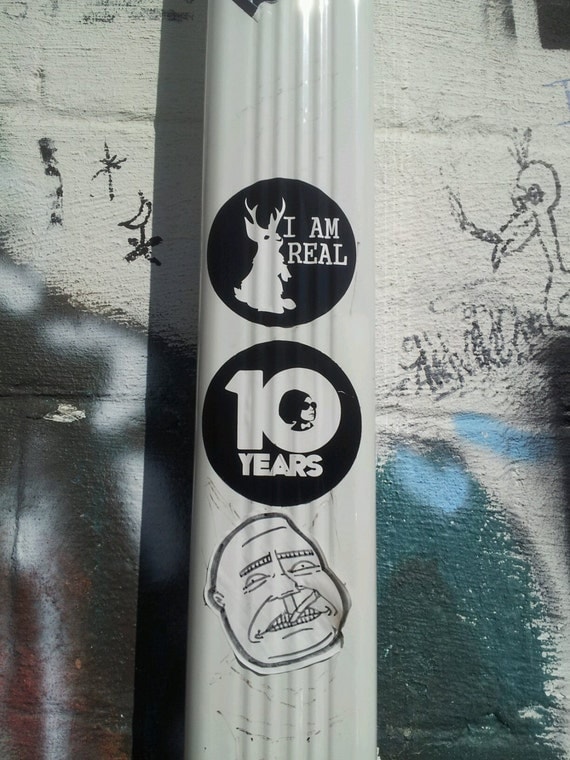 I AM REAL 3.5" vinyl sticker
