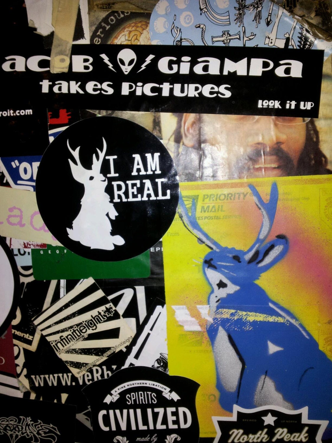 I AM REAL 3.5" vinyl sticker