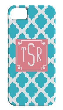 Bold Moroccan Personalized Cell Phone or iPhone Case