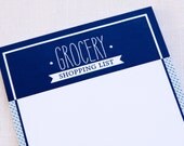 Grocery Shopping List Notepad - Four Color Choices Il_170x135