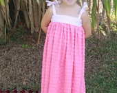 Easter, Spring Ruffle Dress newborn-3T