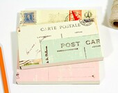 Vintage Postcard Themed Memo Block Set