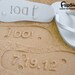 I DO - Sand Imprint Wedding Flip Flops