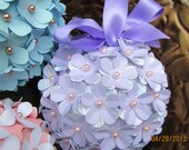 POMANDER  KISSING BALL - 5 inch - Custom colors to match your special occasion
