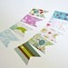 Assorted mini pennant flag tags 50-count Gift wrap Packaging tags Merchandise tags Embellishments