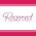 Reserved for Corey - Custom Wedding RSVP Mad Libs