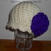 The Paisley Cross Stitch Rose Cloche - Crochet Pattern 49 - us and uk terms - Newborn to Adult - Crochet Hat PATTERN - INSTANT DOWNLOAD