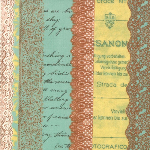 Moda Fabrics - Curio Collection by BasicGrey - Cabriole - Pond
