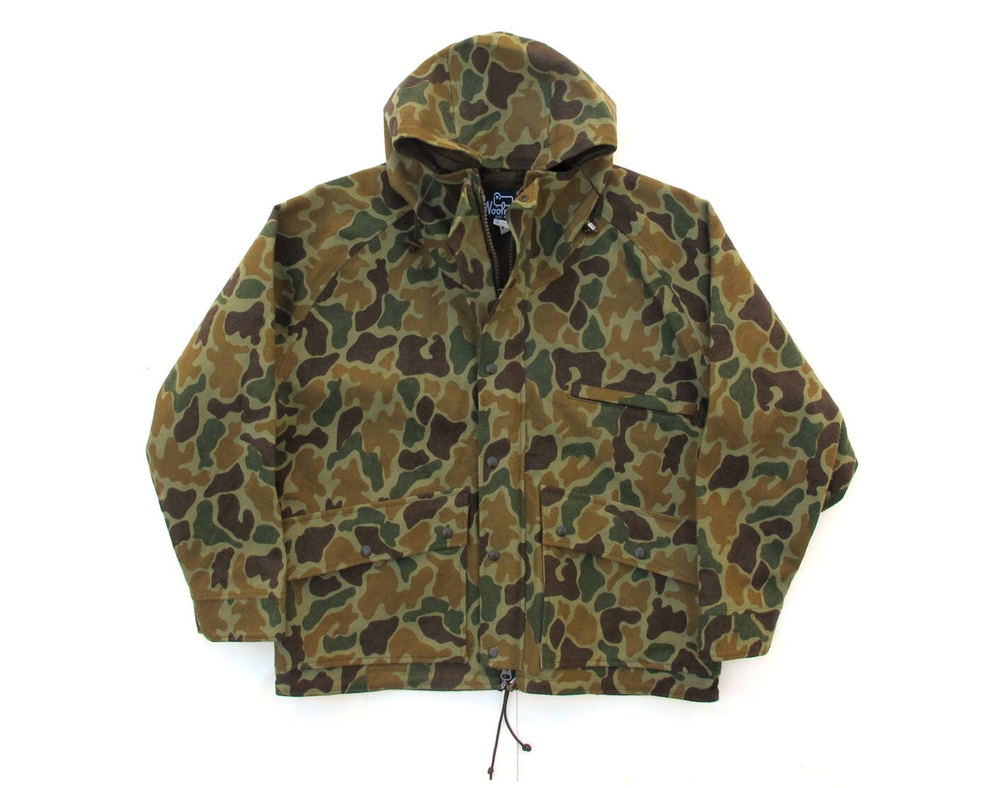Vintage Woolrich Duck Camouflage Parka