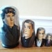 Set of Five Sherlock Nesting Dolls