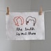 X-Files Mulder and Scully Hair Embroidery - The Truth is Out There - 5 x 7 size