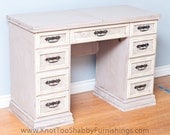 Sewing Machine Desk in Shades of Café au Lait
