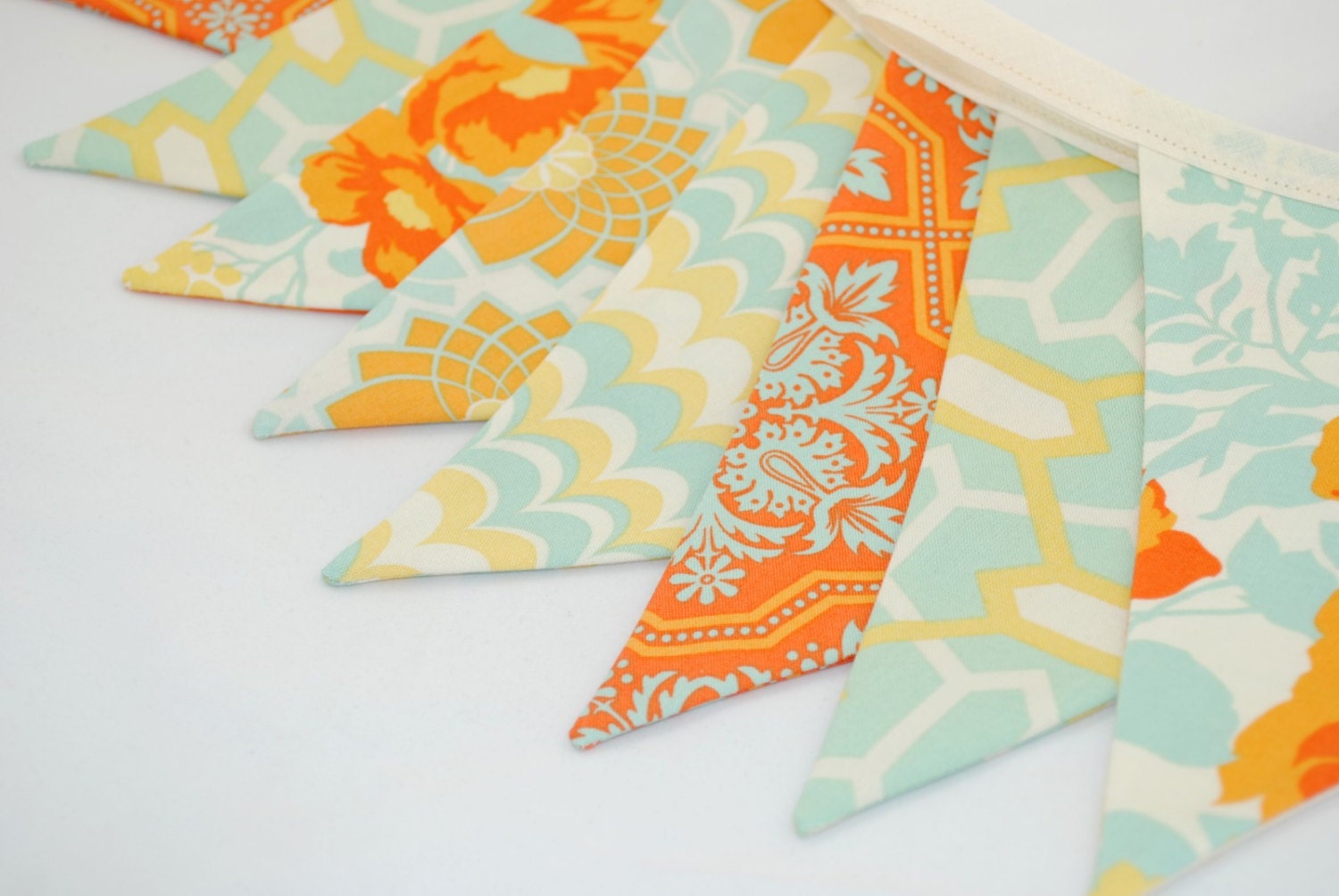 Bright and Cheerful Party Bunting - HEIRLOOM - The perfect decoration for Weddings, Showers and Parties