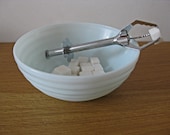 Boxed French sugar tongs