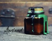 Natural solid perfume - vanilla rose floral feminine - GARLAND - organic essential oil botanical perfume -
