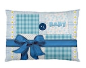 Baby's First Pillow Double Sided Satin Pillow Cover