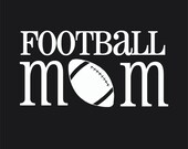 Football Mom Car Window Decal Vinyl Decal Sports Varsity Athletic Boys Girls Vinyl Car Decal Everything Else Custom Fundraiser