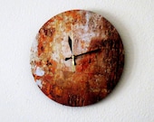 Rustic Wall Clock, Copper Decor, Home and Living, Unique Wall Clock, Decor and Housewares, Home Decor, Homespunsociety