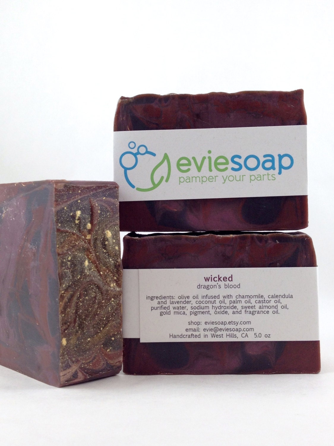wicked - Handcrafted Vegan Soap - dragon's blood