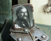 Pistol Pete necklace Frank Eaton Cowboy Scout History mixed media jewelry