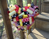 Ribbon Topiary in Mickey Mouse Theme Red, Black, Yellow for Party Shower in Medium Size