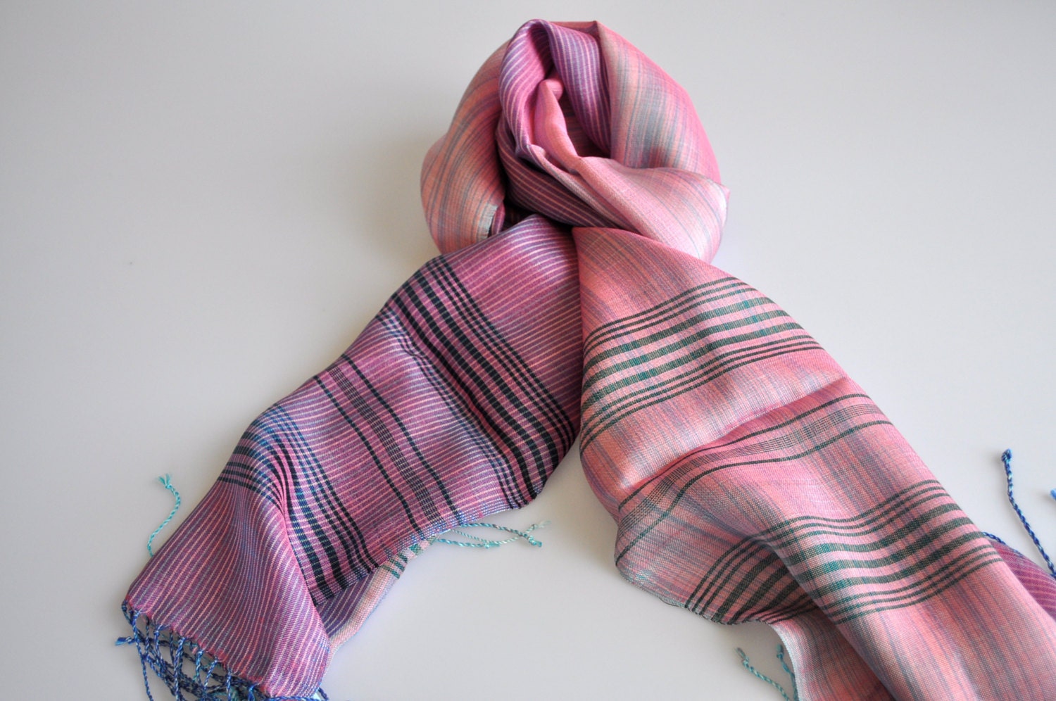 Handwoven Ida Silk Shawl