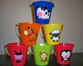 ANIMAL theme BIRTHDAY party FAVOR pails (price is for one pail) Il_170x135