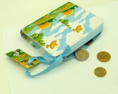 Reserved listing - upcycled coin purse