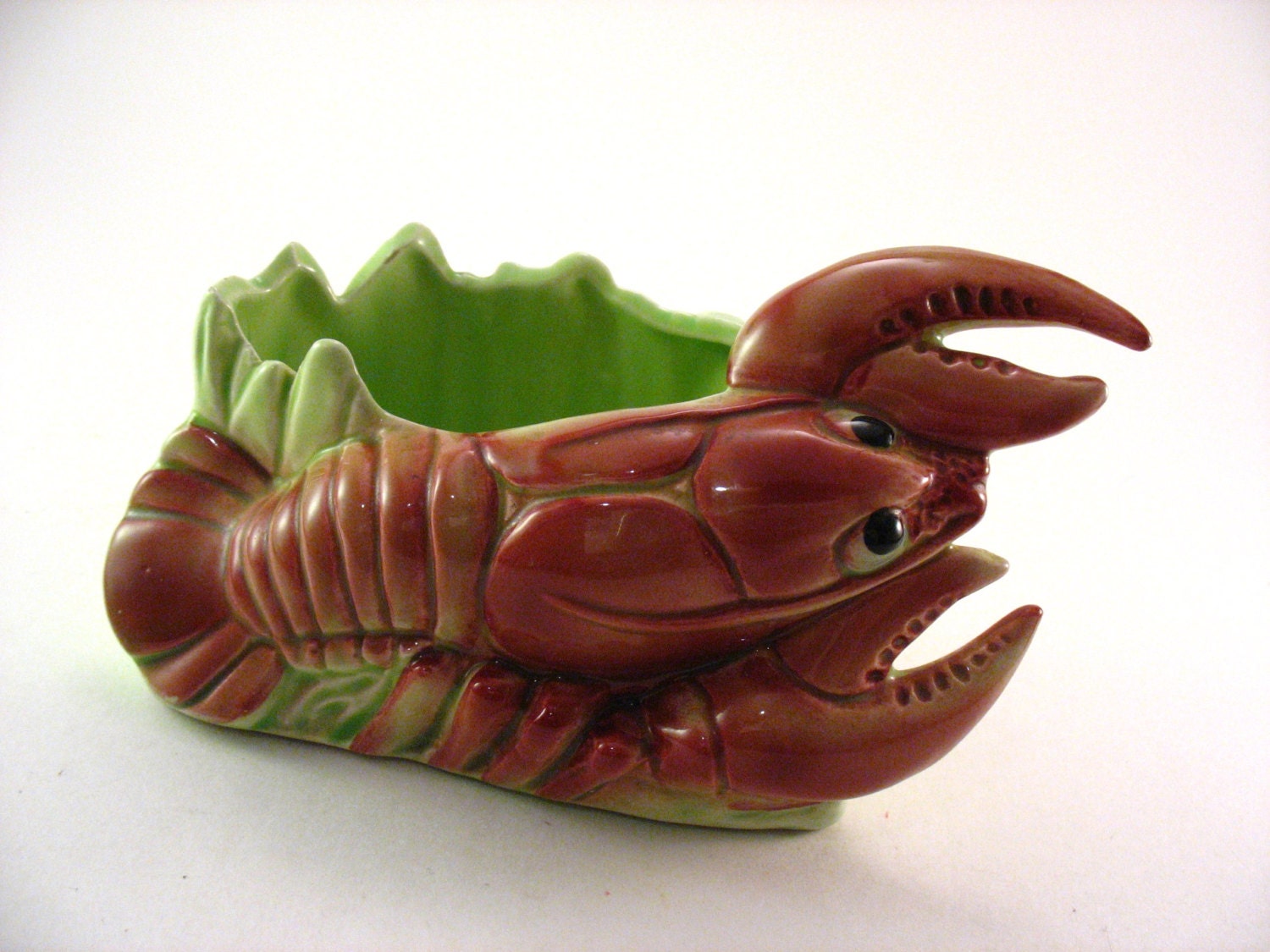 Lobster Vase or Planter Ceramic