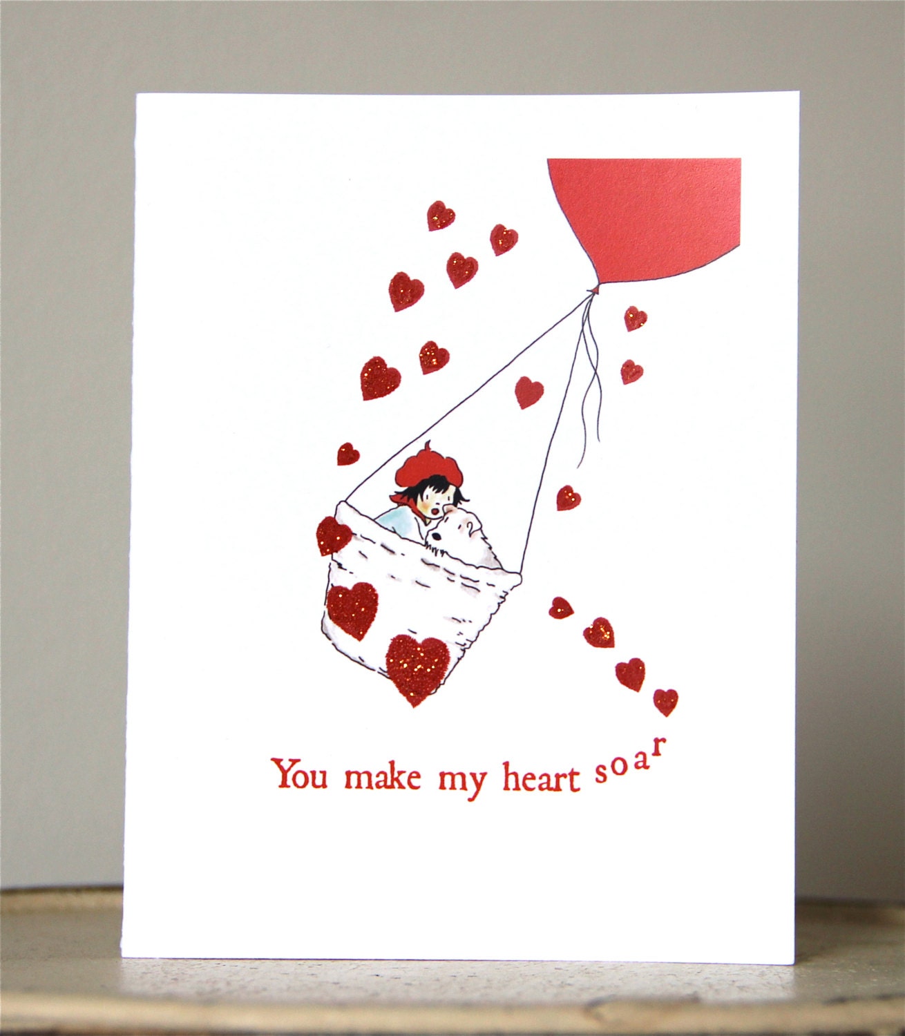 Valentine's Day Cards - You Make My Heart Soar