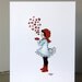 Valentine's Day Cards Love is in the Air - Little Blue Coat Series