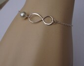 ON SALE Three Sets Infinity Bracelet - eternity, infinity, maid of honor, bridal gifts, bridesmaids, eternal friendship, bridal party