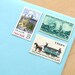 Vintage unused - New York, New York - postage stamps to post 5 letters - or use in scrapbooking and crafts