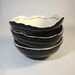 SECOND SALE - Black Striped Bowl