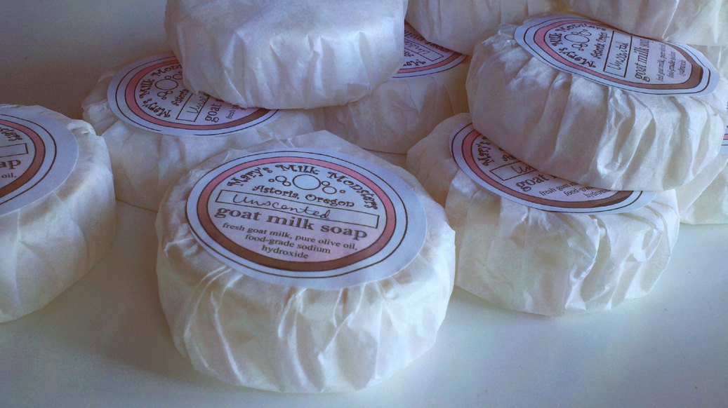 Unscented Goat Milk Soap Free US Shipping