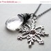 Spring Sale winter wonderland. necklace. (clear rock crystal quartz. teardrop. gemstone. oxidized sterling silver. wire wrapped.)
