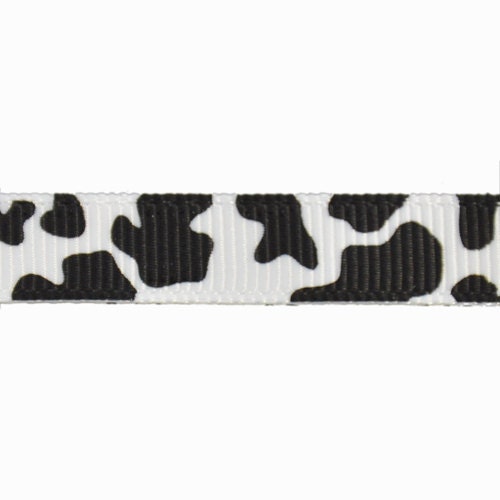 Cow Cat Collar, Cow Cat or Kitten Collar 3/8" with Break Away Buckle