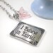 I Believe In Fairies Necklace - Morningstar's Collection