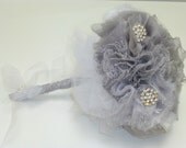 Unique,Handmade wedding Bouquet ,Fabric Bridal Bouquet,- Bridal Bouquet,