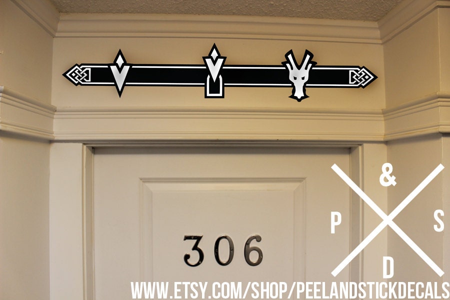 Navigation Bar Wall Decal Set