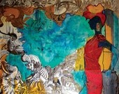 AndThenThereWas... Original Art Print by Windy Love Kahana