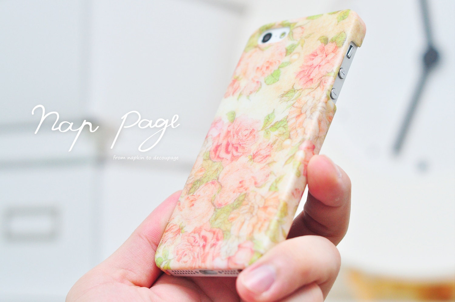 Apple iphone case for iphone iPhone 5 iphone 4 iphone 4s iphone 3Gs : Classic vintage Rose