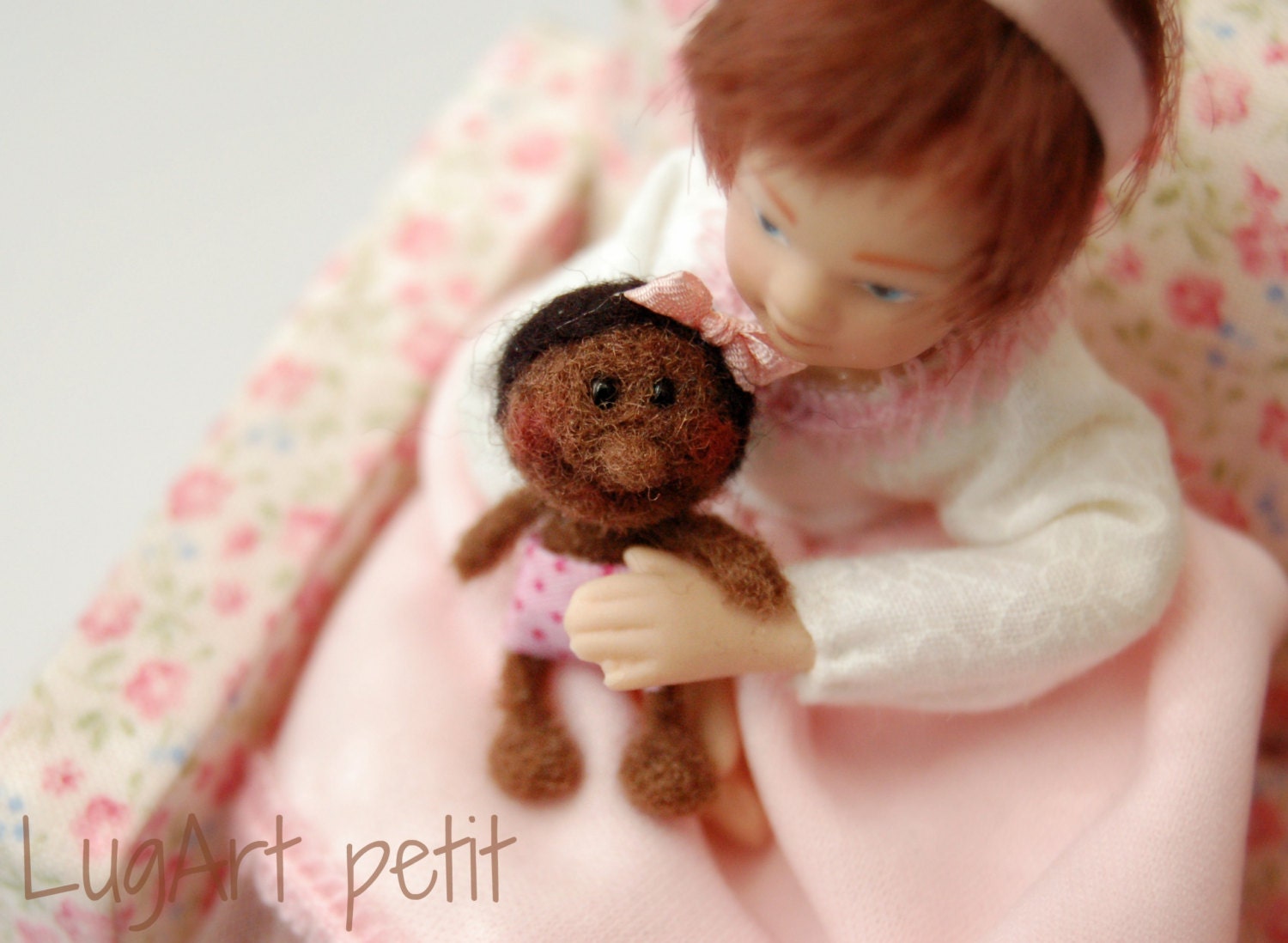 Sweet Doll's doll for a dollhouse