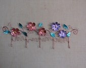 A jewelry organizer for necklaces and earrings