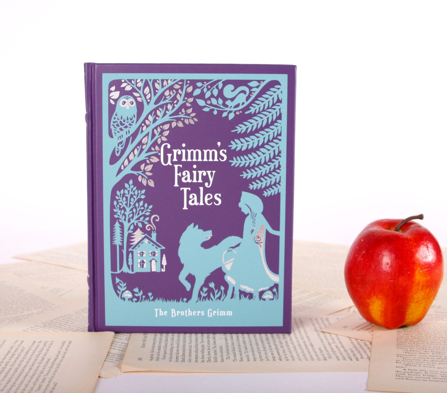Kindle Cover or Nook Cover- Ereader Case made from a Book- Grimms Fairy Tales