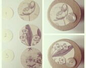 Six Bridesmaid Invitation Gift Boxes