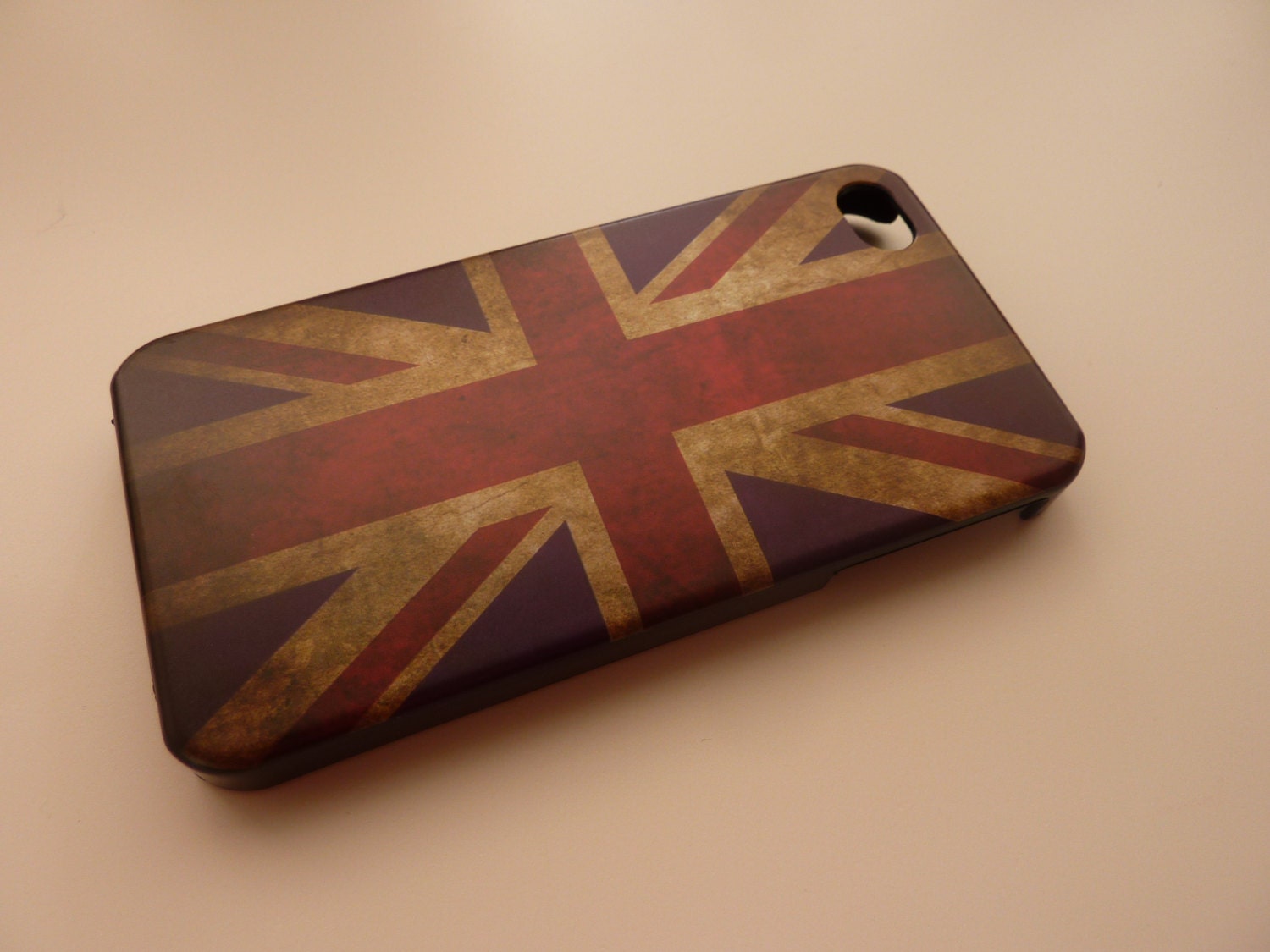 Vintage style Iphone 4/4S Union Jack cover