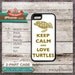 Keep Calm And Love Turtles TOUGH iPhone 4/4S or iPhone 5 Case