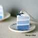 Blueberry Layer Cake Necklace